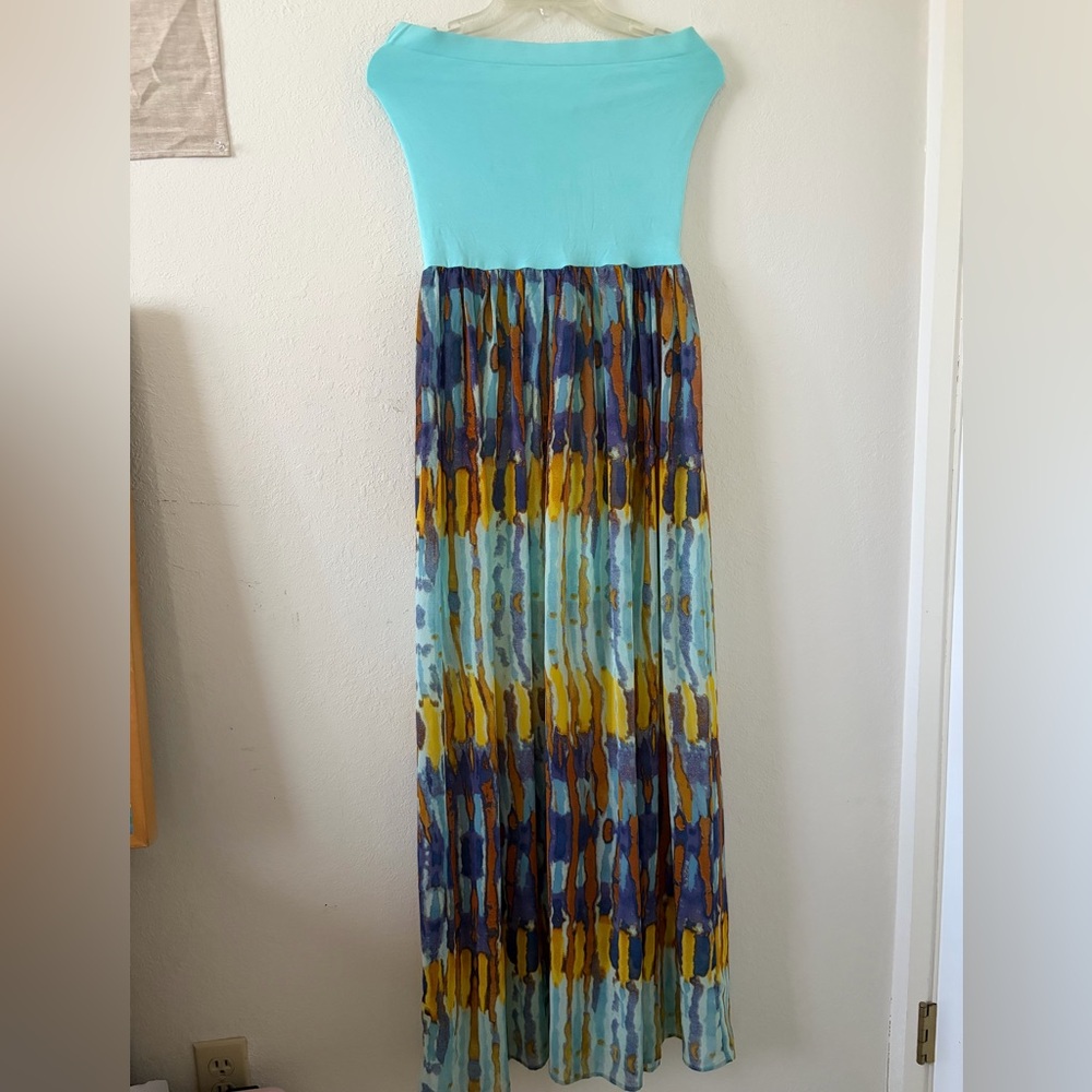 Bundle 3 for $12 💙🦋Felicity & Coco Turquoise Dress Sleeveless Maxi